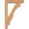 Ekena Millwork Balboa Craftsman Smooth Bracket w/ Offset Brace, Western Red Cedar, 5 1/2"W x 24"D x 36"H BKT0604X24X36BOA04SWR - alternate 2